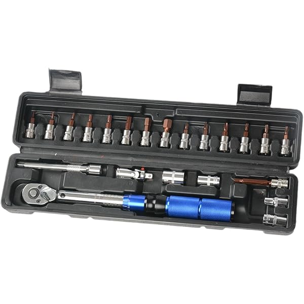 Yato YT-0767 12 Pcs Torque Wrench Set With Accessories | 40-210 Nm